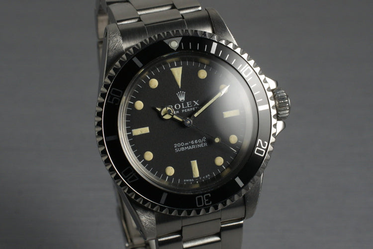 1967 Rolex Submariner Ref: 5513 Meters First