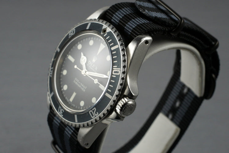 1967 Rolex Submariner 5513 Meters First