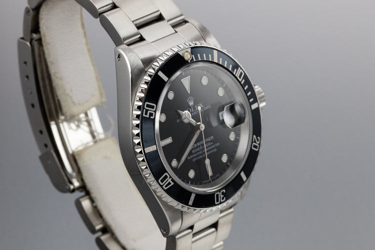 1990 Rolex Submariner 16610