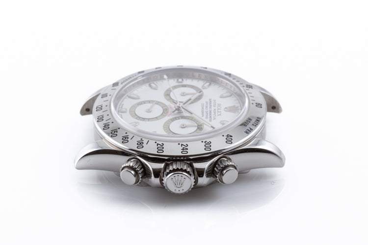 2007 Rolex Daytona Cosmograph 116520 White Dial Hangtags, Box & Card + stickers