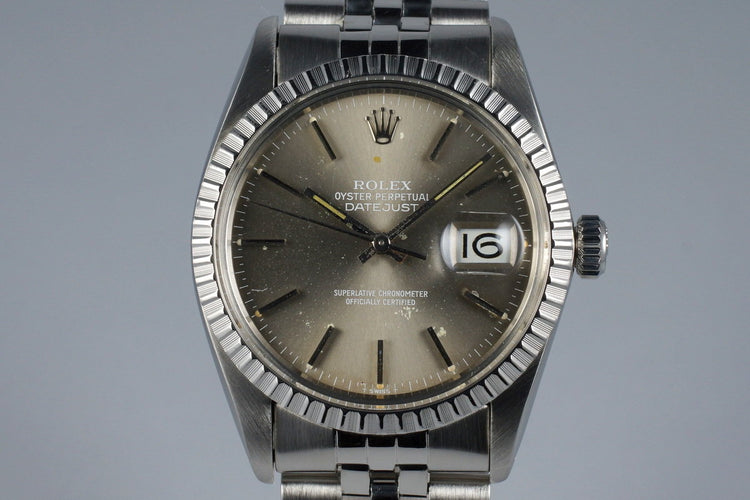 1982 Rolex DateJust 16030 with Gray Dial