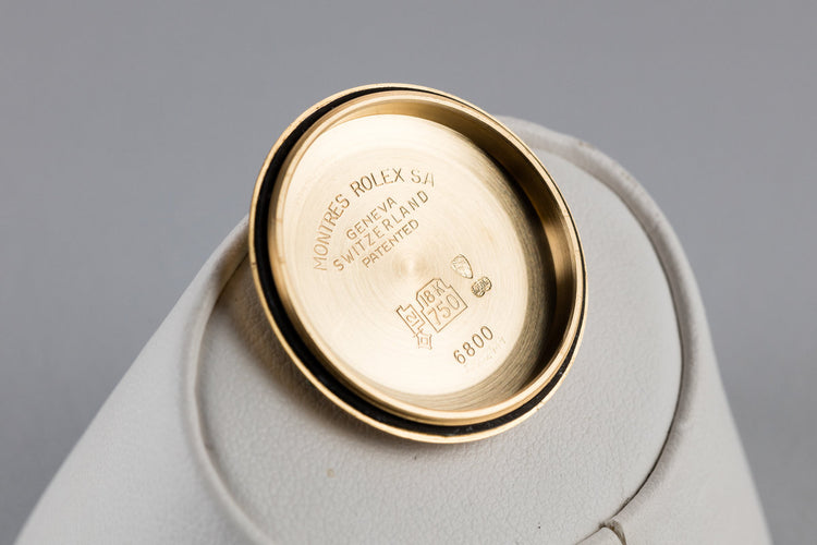 1979 Rolex 18K YG Midsize 31mm Datejust 6827