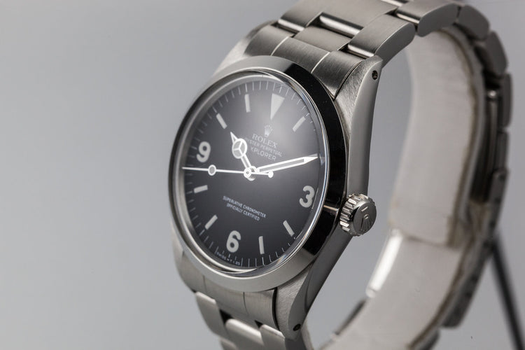 1990 Rolex Explorer 1016 in Mint Condition with Box and Papers