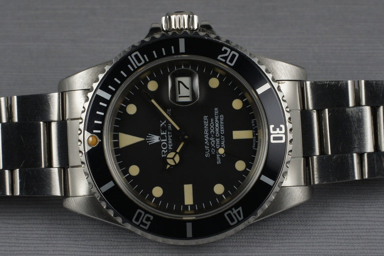 1982 Rolex Submariner 16800