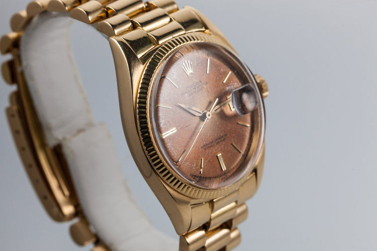 1961 YG Rolex DateJust 1601 with original Papers