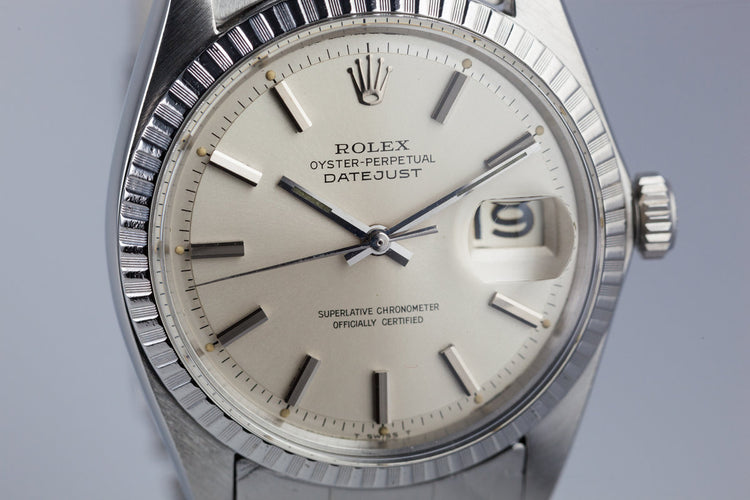 1966 Rolex DateJust 1603 Silver Dial