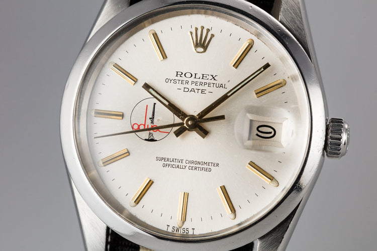 1981 Rolex Date 15000 "Adwoc" Silver Dial