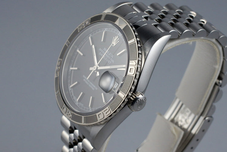 2003 Rolex DateJust 16264 Thunderbird with Box and Papers