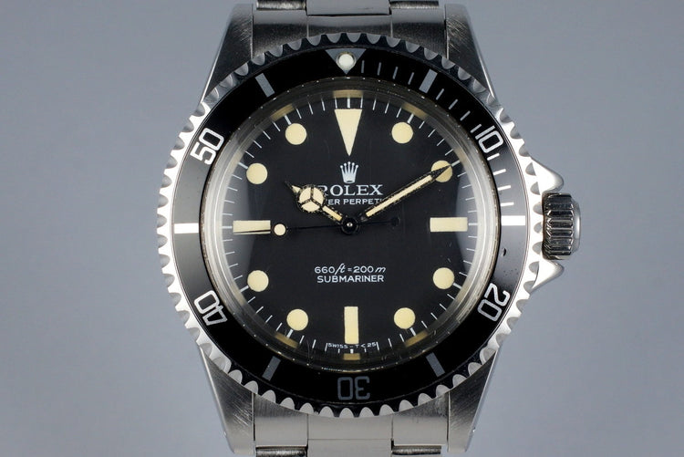 1977 Rolex Submariner 5513 ‘Pre-Comex’ Dial