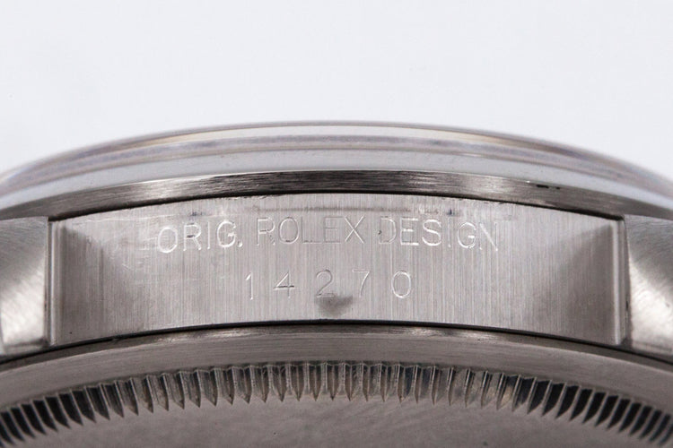 1997 Rolex Explorer 14270 SWISS only Dial