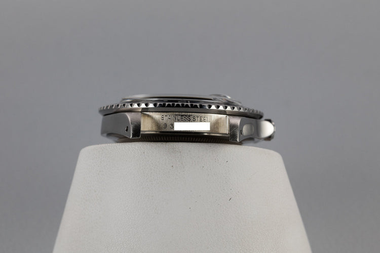 1986 Rolex GMT-Master 16750 with Black Bezel Insert