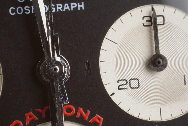 1975 Rolex Daytona 6263 Black Sigma Big Red Daytona Dial with RSC Papers