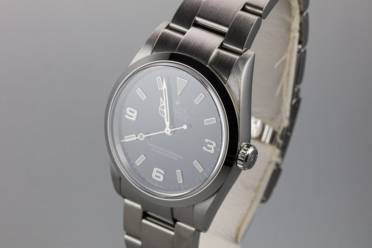 2003 Rolex Explorer 114270 with Box and Papers