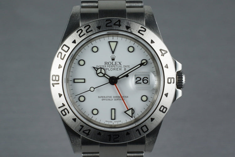 2006 Rolex Explorer II 16570 with Box and Papers