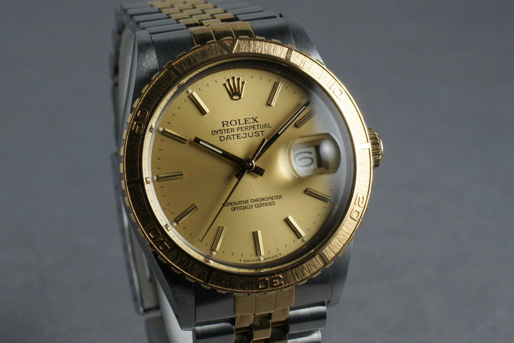 1987 Rolex 18K/SS DateJust Thunderbird 16253
