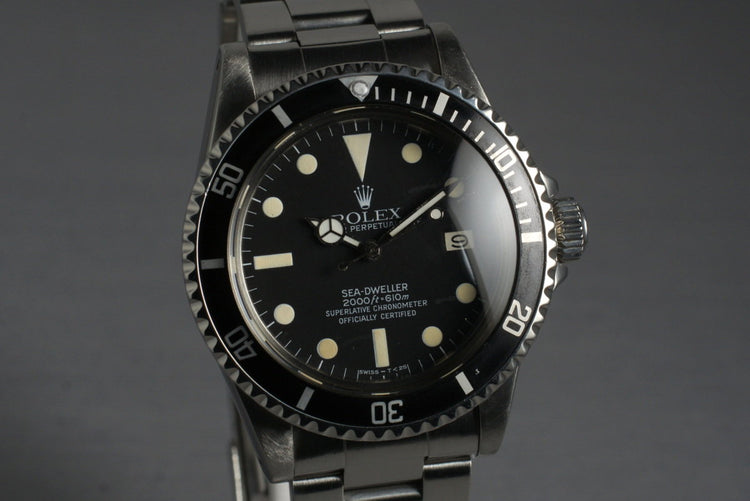 1981 Rolex Sea Dweller 1665