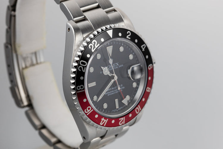 2000 Rolex GMT-Master II 16710 with "Coke" Bezel Insert