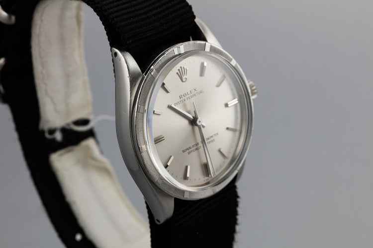 1967 Rolex Oyster Perpetual 1007 Silver Dial