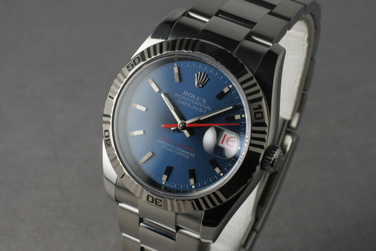 2005 Rolex DateJust 116234 Turn-O-Graph with Box and Papers