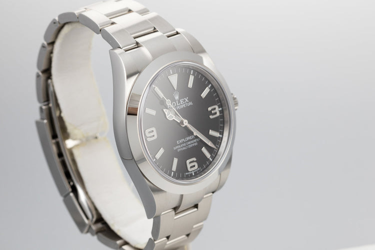 2016 Mint Rolex Explorer 214270 with Box and Papers