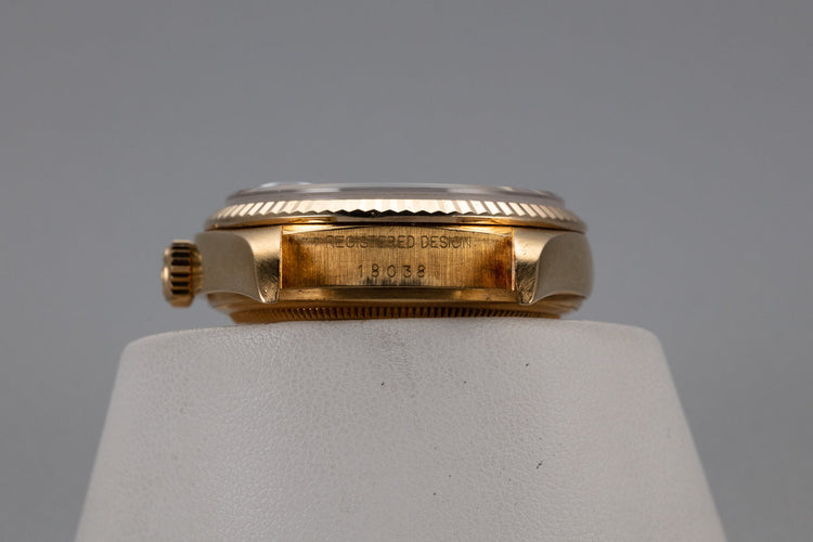 1980 Rolex Day-Date 18038 Blue Dial