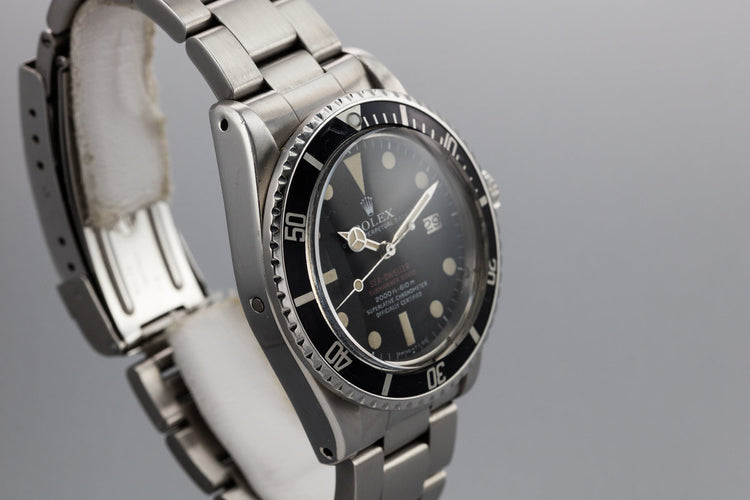 1972 Rolex Double Red Sea-Dweller 1665 with MK III Dial