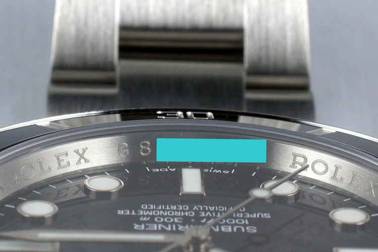 2012 Rolex Submariner 114060 with Box and Papers