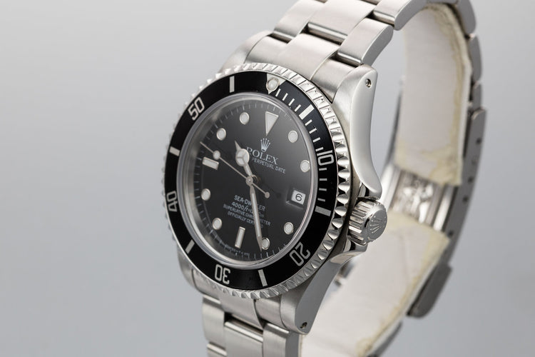 1993 Rolex Sea-Dweller 16600 with Box and Papers