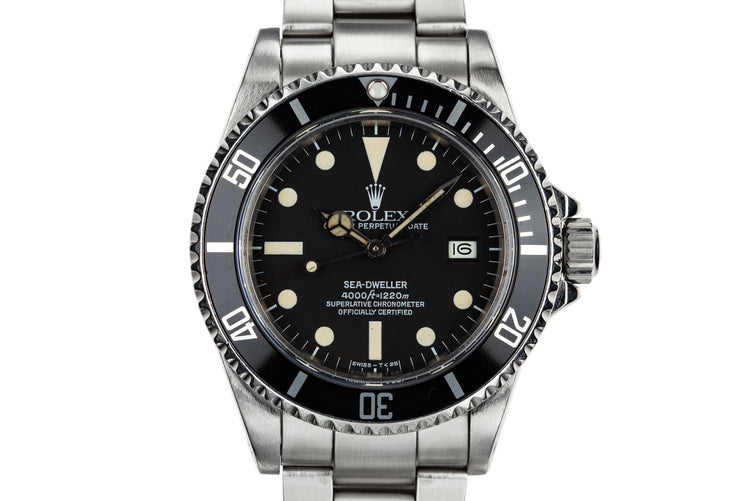 1980 Rolex Sea-Dweller 16660 with Matte Dial