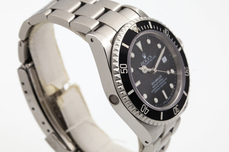 1999 Rolex Sea Dweller 16600