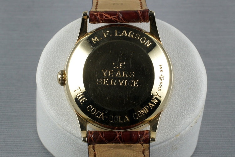 1950’s Rolex 14K Coca Cola Award Watch