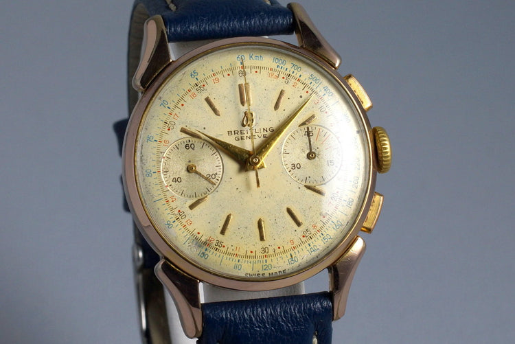 1950’s Gold Shell Breitling Chronograph 1193