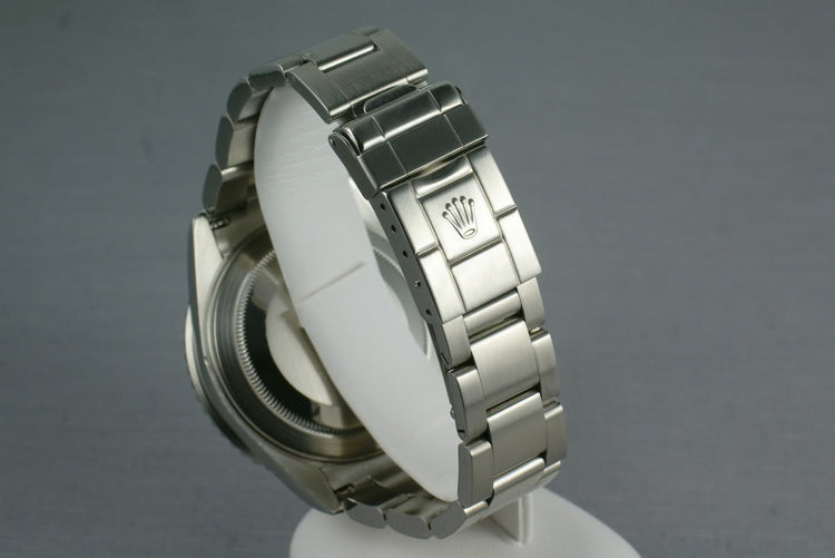 Rolex GMT Ref: 16710 F serial with Box and Papers