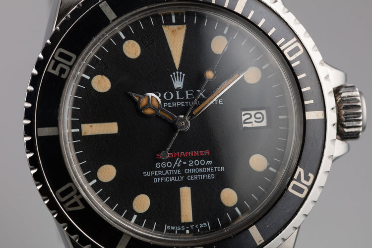 1971 Rolex Red Submariner 1680