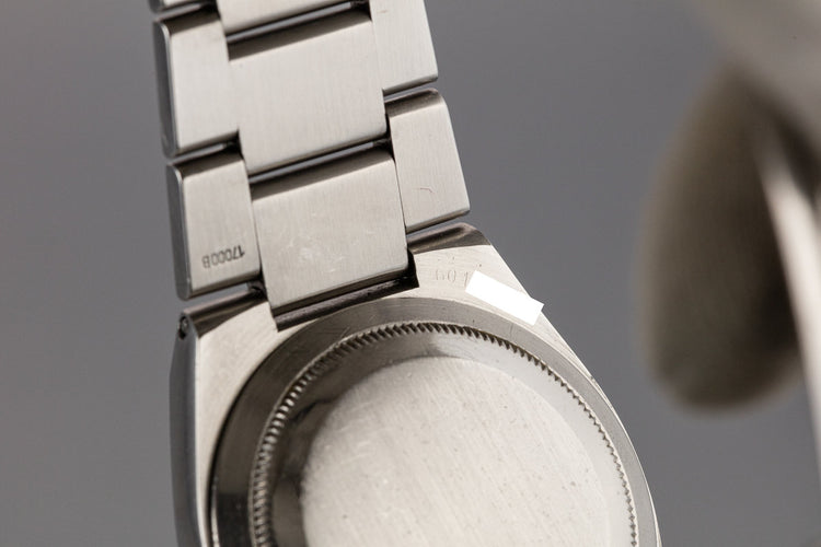 1979 Rolex OysterQuartz DateJust 17000 Silver Dial with Box and Papers