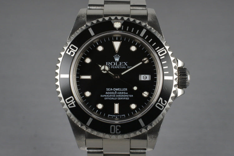 1996 Rolex Sea Dweller 16600