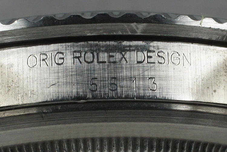 1984 Rolex Submariner 5513 Maxi Dial
