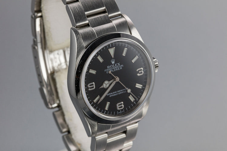 1999 Rolex Explorer 14270 "SWISS" Only Dial