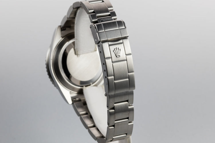 2005 Rolex Green Submariner 16610V with Box and Papers