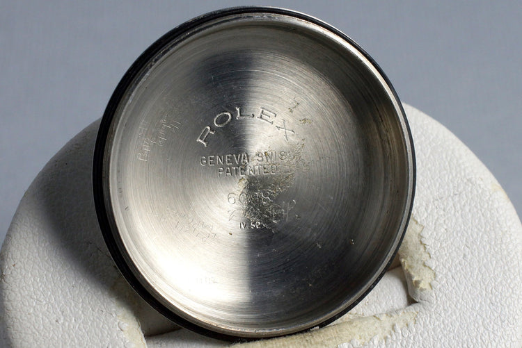 1952 Rolex Oyster Perpetual 6098 Cream Dial