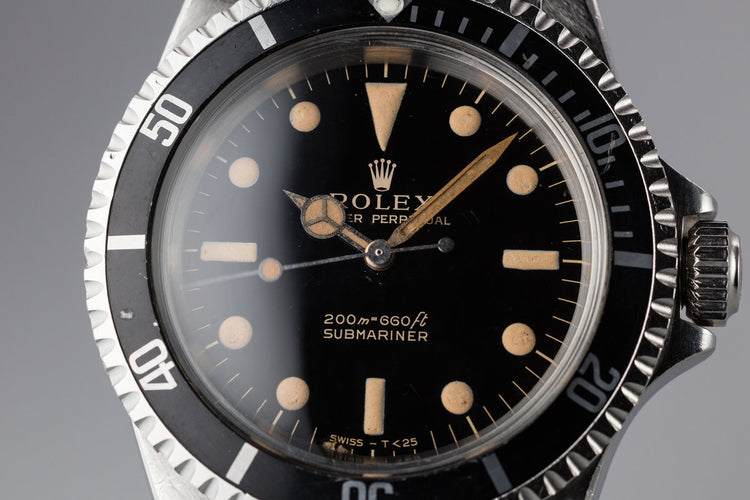 1964 Rolex Submariner 5513 Gilt Dial