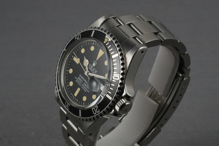 Rolex Submariner 1680 with creamy dial and RSC Service
