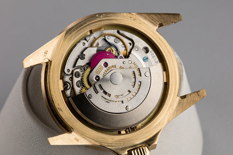 1972 Rolex 18K YG Submariner 1680 Blue Nipple Dial