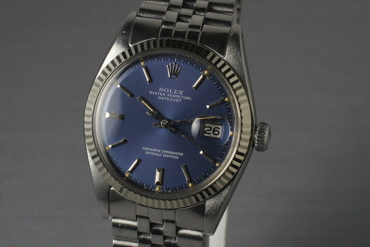 1972 Rolex DateJust ‘Blue Sigma’ Dial 1601