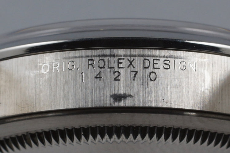2000 Rolex Explorer 14270