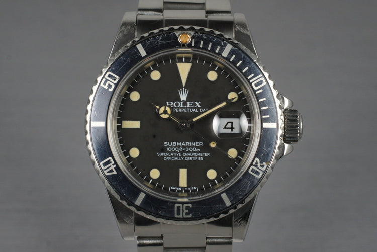 1982 Rolex Submariner 16800