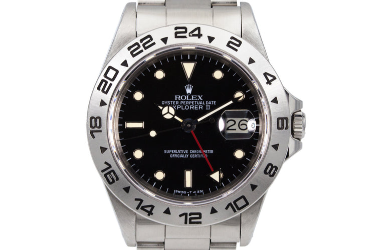 Rolex Explorer II ‘Spider’ Rail Dial 16550 with Box and Booklets