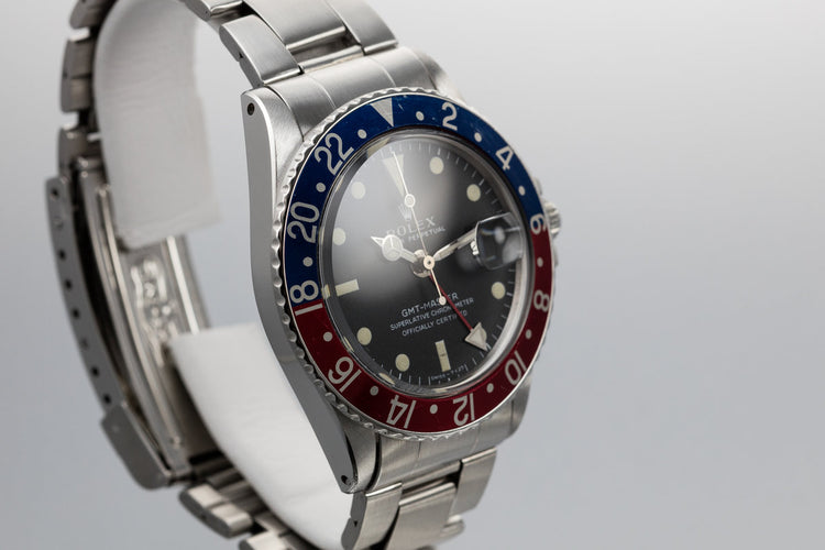 1970 Rolex GMT-Master 1675 "Pepsi" with Box and Papers