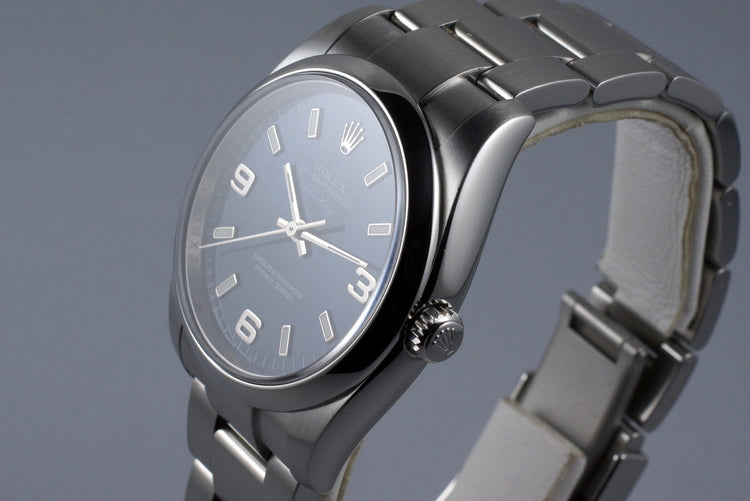 2010 Rolex Air King 114200 with Box and Papers