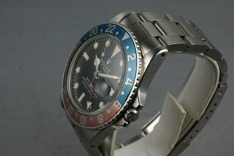 Rolex GMT 1675 with Mark 1 Dial